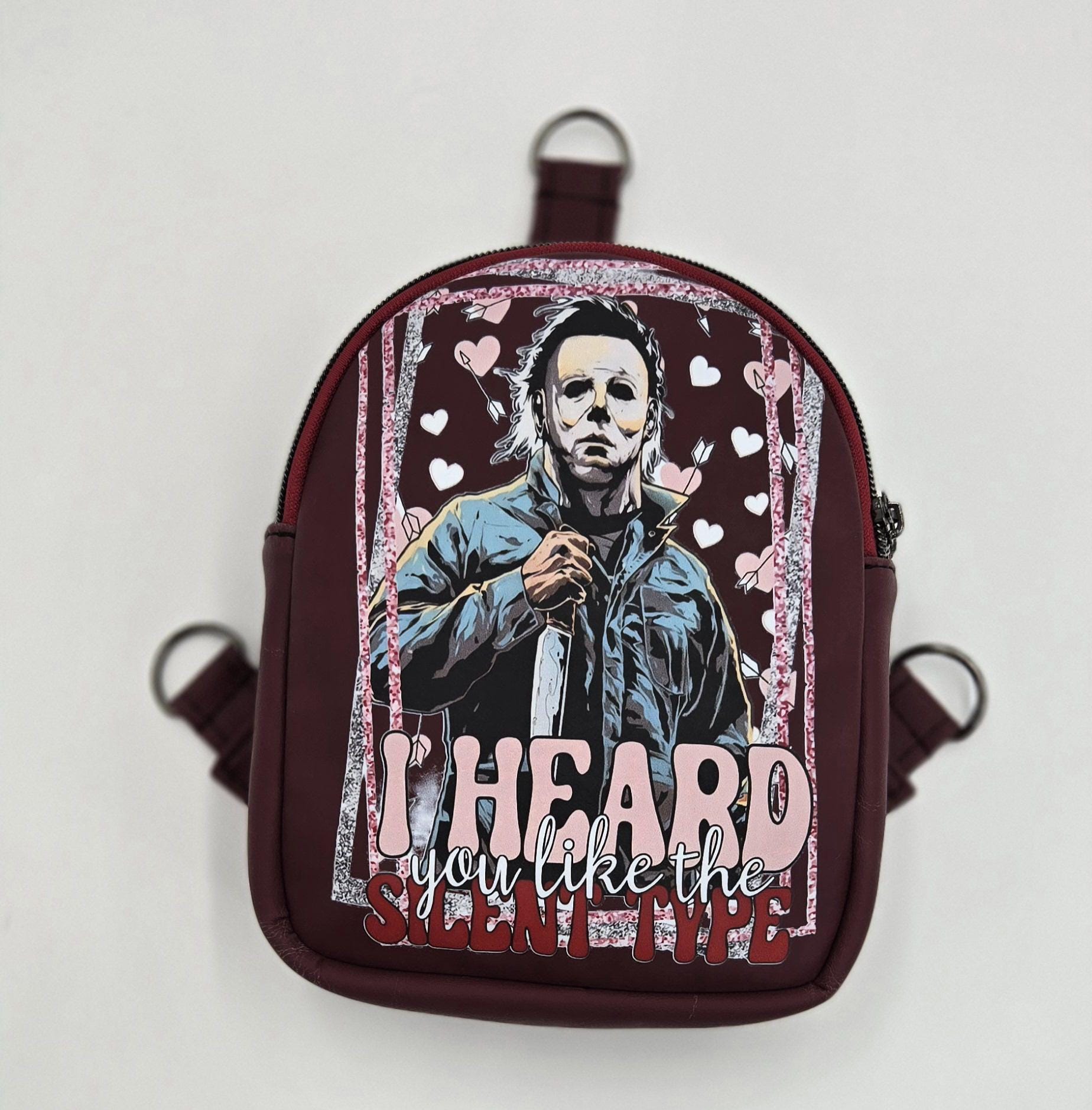 Large Capacity School Bag Skull Print Backpack – Laptop 
