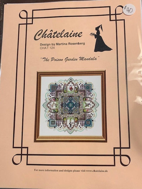 Chatelaine The Poison Garden Mandala Etsy