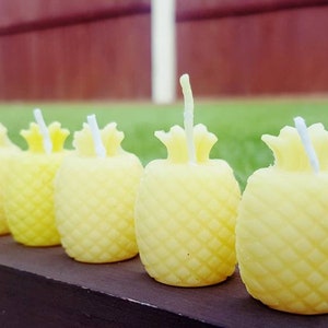 5 X Pineapple Candle Pineapple Birthday Candle Pineapple Gifts ...