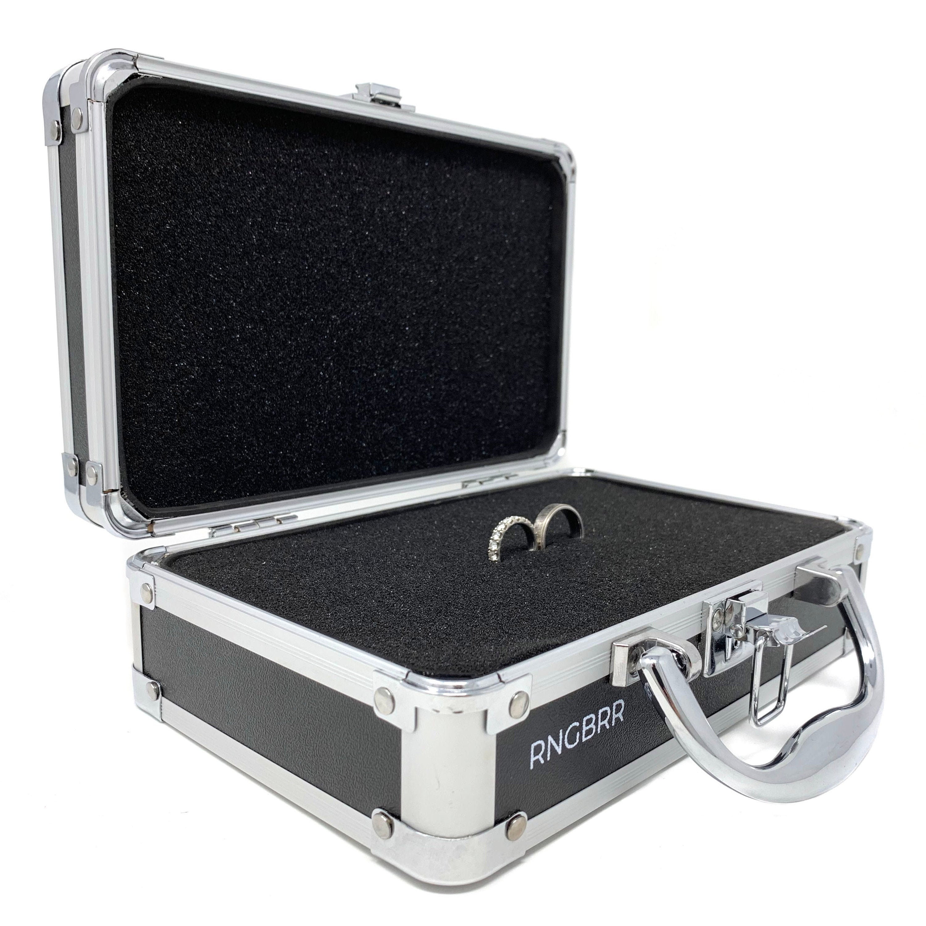 RING SECURITY Briefcase with ring holder inside Ring Bearer Etsy