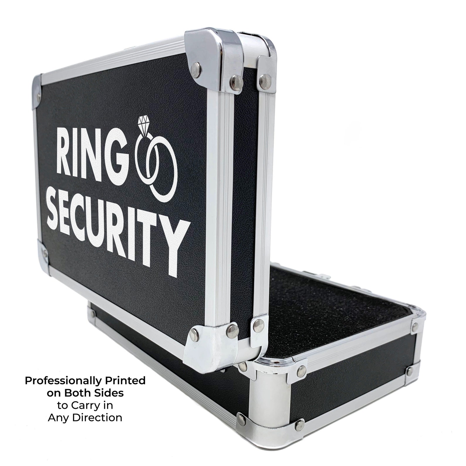 RING SECURITY Briefcase With Ring Holder Inside Ring Bearer Etsy