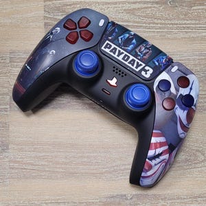 Wow Playstation/PS5 custom controller PAYDAY  very unique