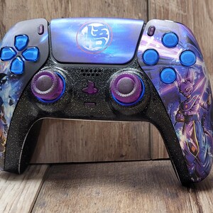 Adesivo In Vinile Per Controller PS5 Dragon Z Ball - Skin Decalcomania Personalizzata