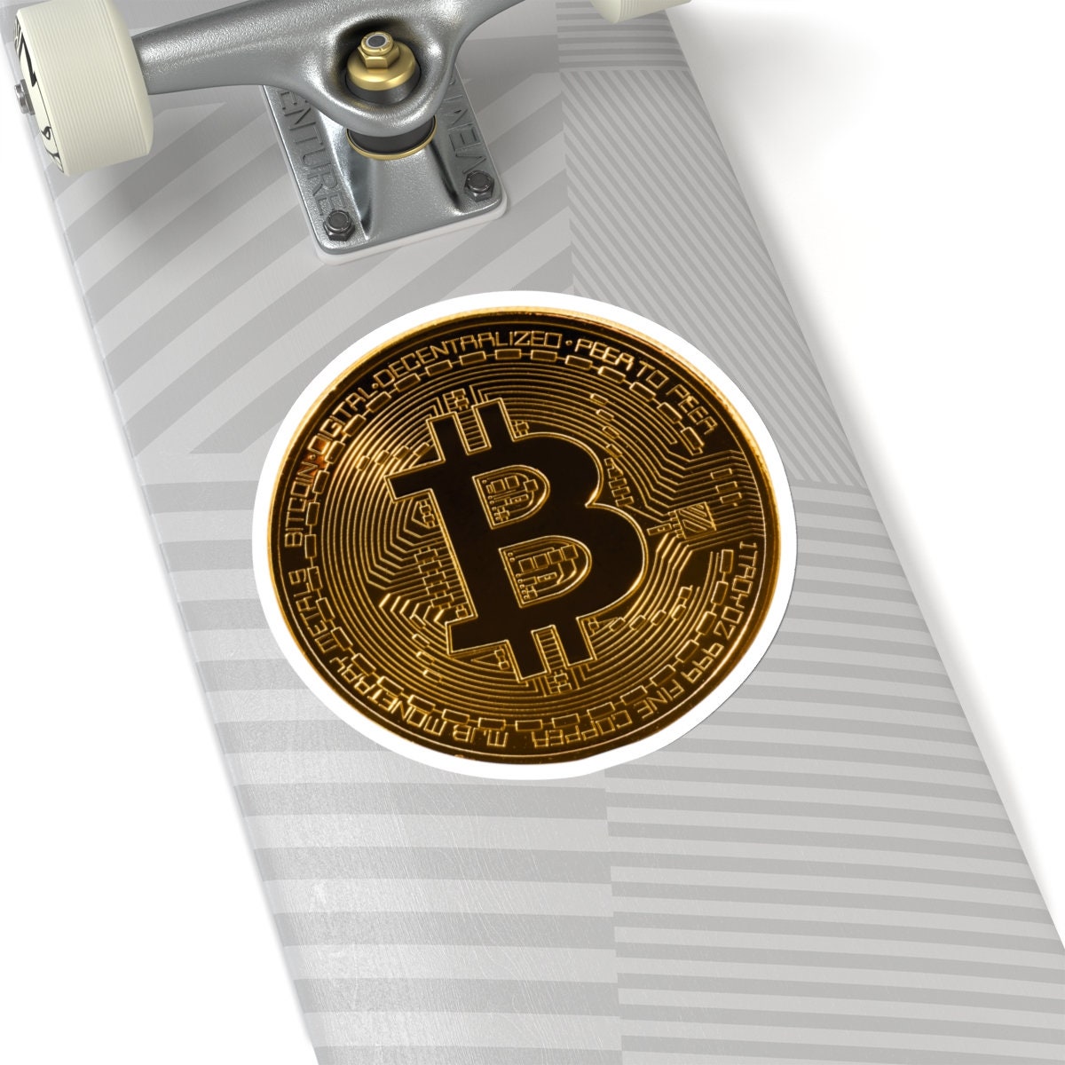 Bitcoin crypto cut stickers, coin wallstreetbets HODL