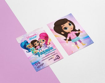 Birthday Kids - Party Invitation Template Editable Team Party Digital Invite