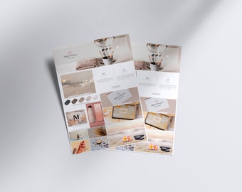 Brand Board Template | Mood Board Template | Canva Brand Board | Canva Mood Board Templates | Moodboard