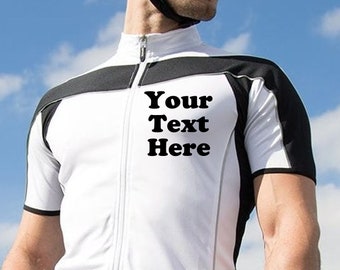 personalised cycling tops