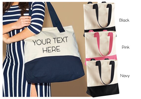 custom printed canvas tote bags