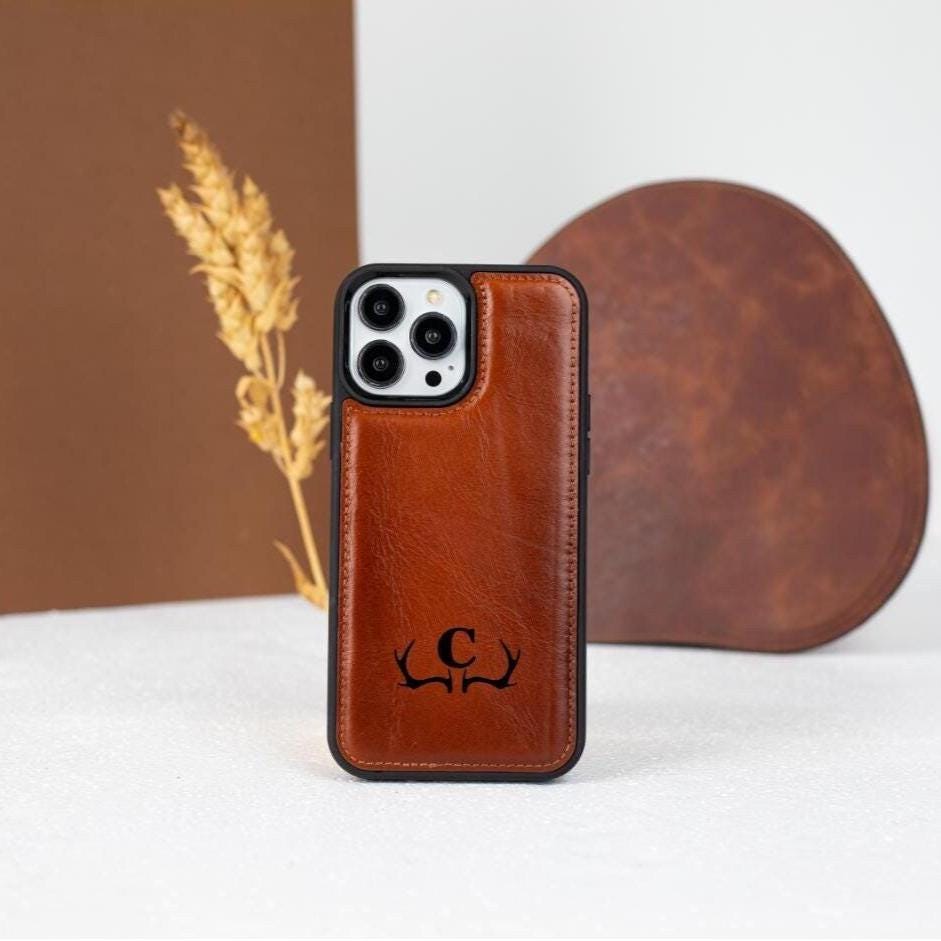 iPhone 13 Mini Case Leather - Etsy