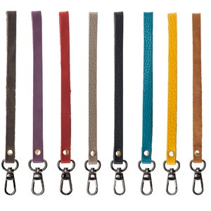 Wrist Straps, Leather Purse Strap, Straps for Bags, Handmade Strap, Custom Wristlet Strap, Cellphone Strap image 10