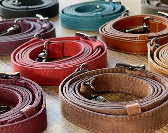 Crossbody Straps, Leather Purse Strap, Straps for Bags, Handmade Strap, Custom Shoulder Strap, Cellphone Strap, Adjustable Crossbody Strap