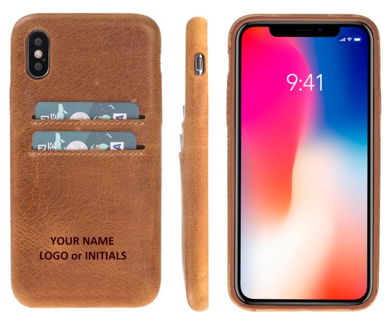 IPhone Custodia portafoglio in pelle. Fatta per iPhone Xs / Etsy IPhone Custodia portafoglio in pelle. Fatta per iPhone Xs / Etsy