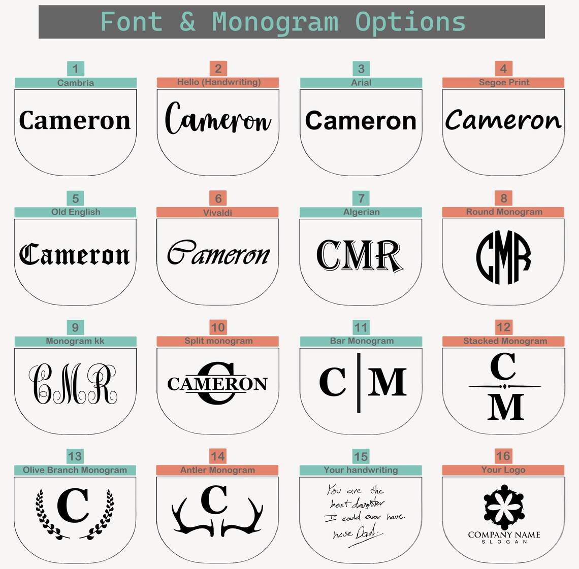 Leather Custom Service, Monogram, Personalization, Customization ...