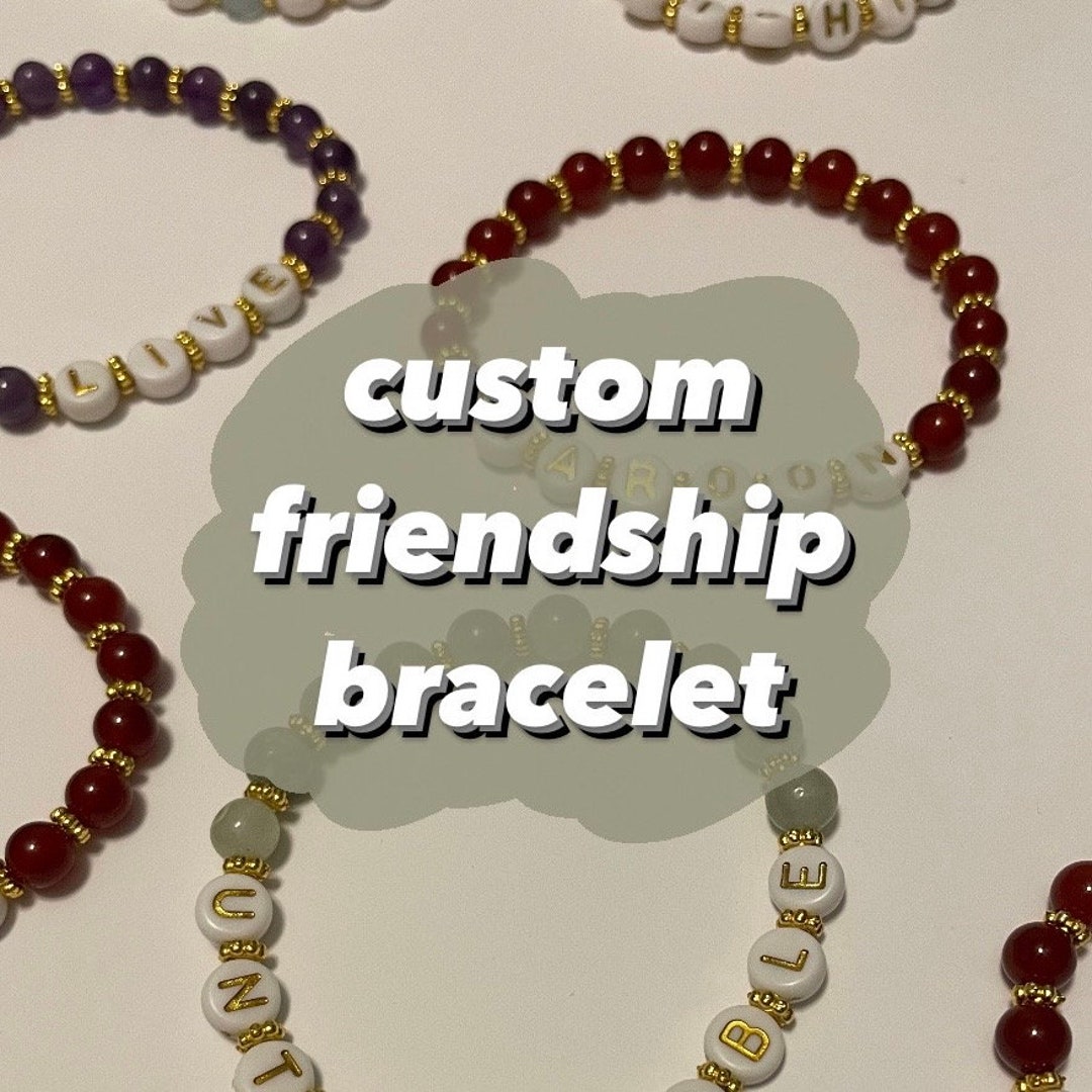 Custom Friendship Bracelet Please Do Not Purchase Without Etsy