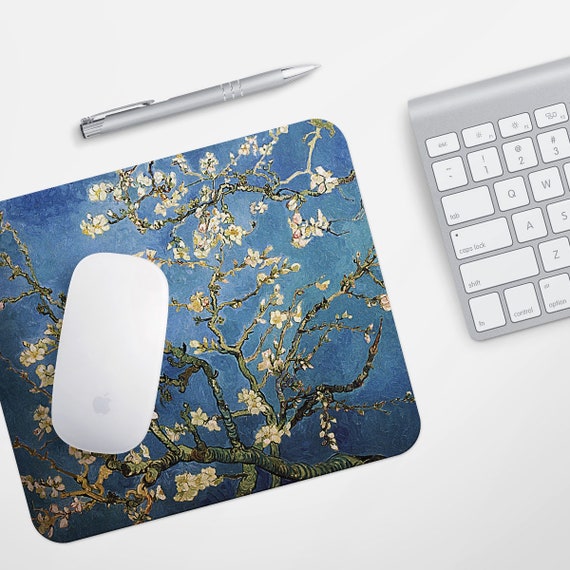 Van Gogh Almond Blossom Art Print Computer Desk Accessories Etsy