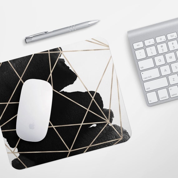 Geometric Mousemat Geometric Office Design Mouse Mat Desk Etsy