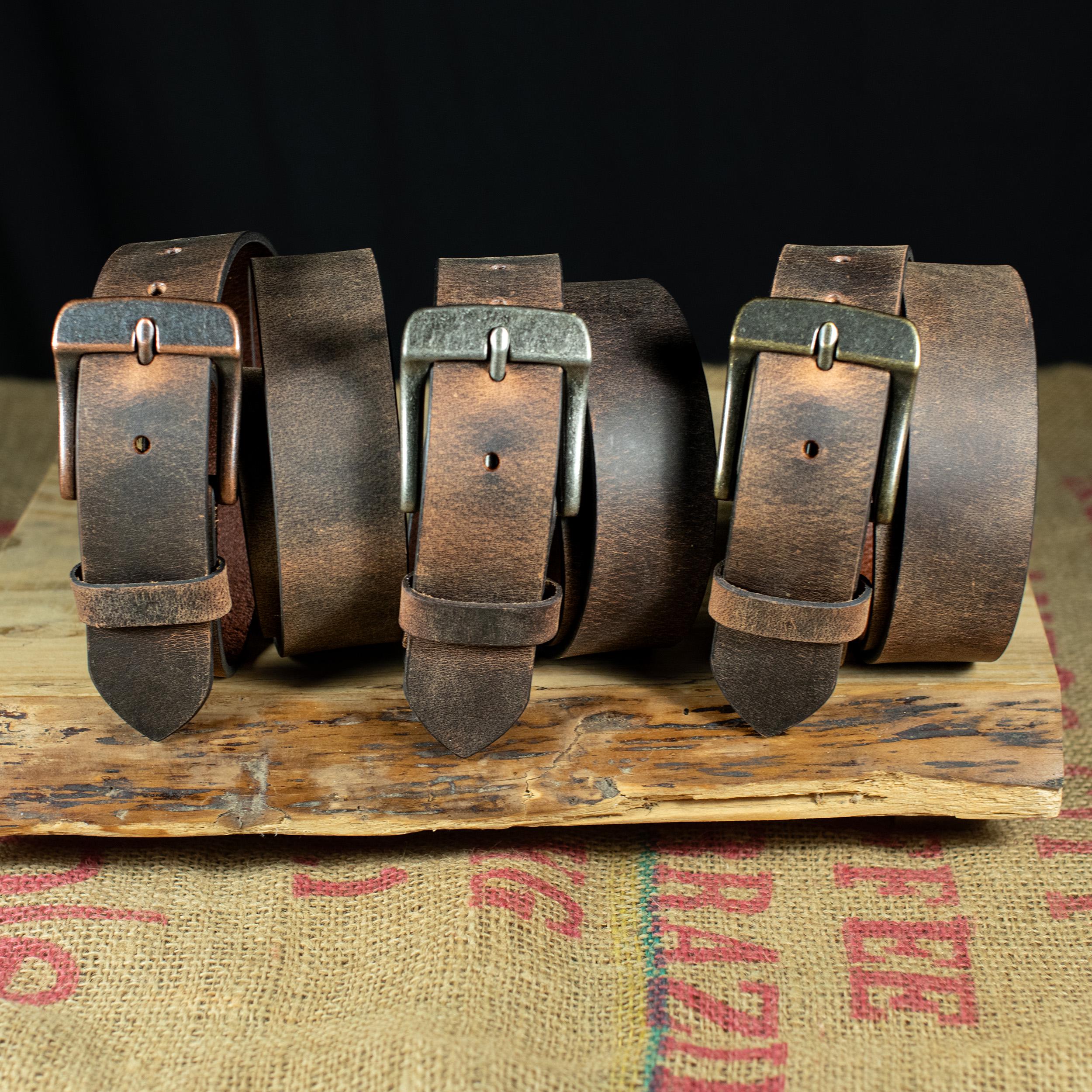 6461 Women\'s 1.5 Inch Belt With Metal Keepers, Western-inspired Buckle Girl main image 3