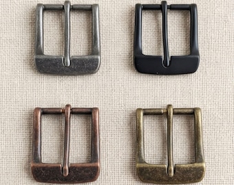 Classic Vintage Inspired Belt Buckles - Heavy Duty - 4 Antique Finishes - For 1.5" Belts