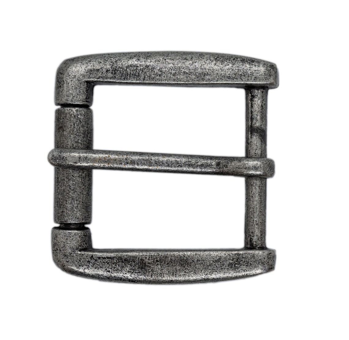 Heavy Duty Roller Belt Buckle in Antique Silver Finish for 1 1/2 / 38mm