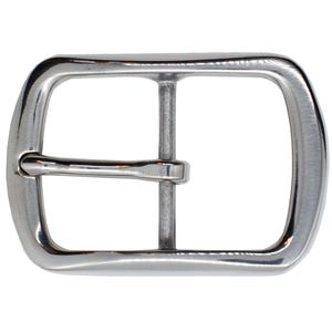 1.5&quot; Heavy Duty Stainless Steel Center Bar Belt Buckle