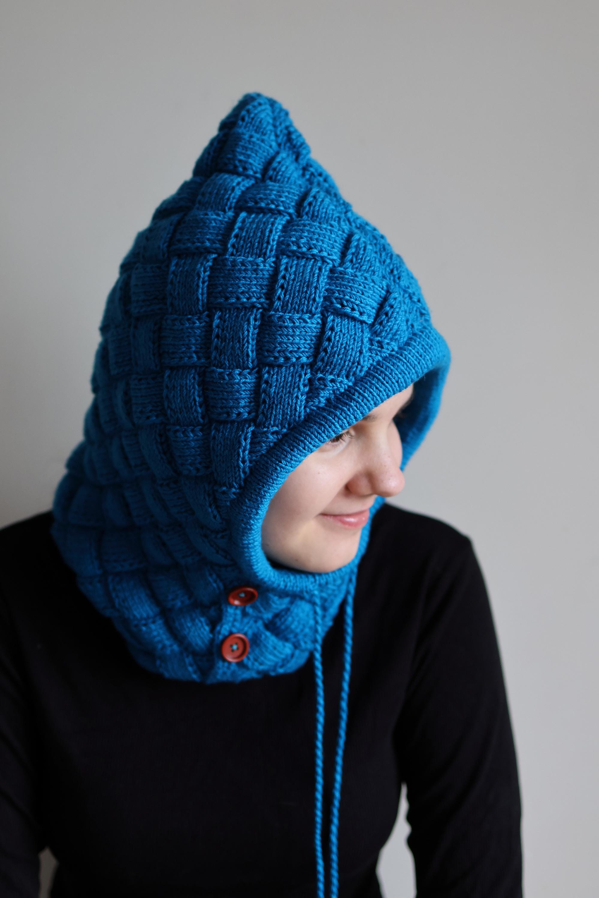 Balaclava Sweing Pattern DOWNLOADABLE PDF PATTERN Balaclava Pattern, Balaclava Hood, Knit ...