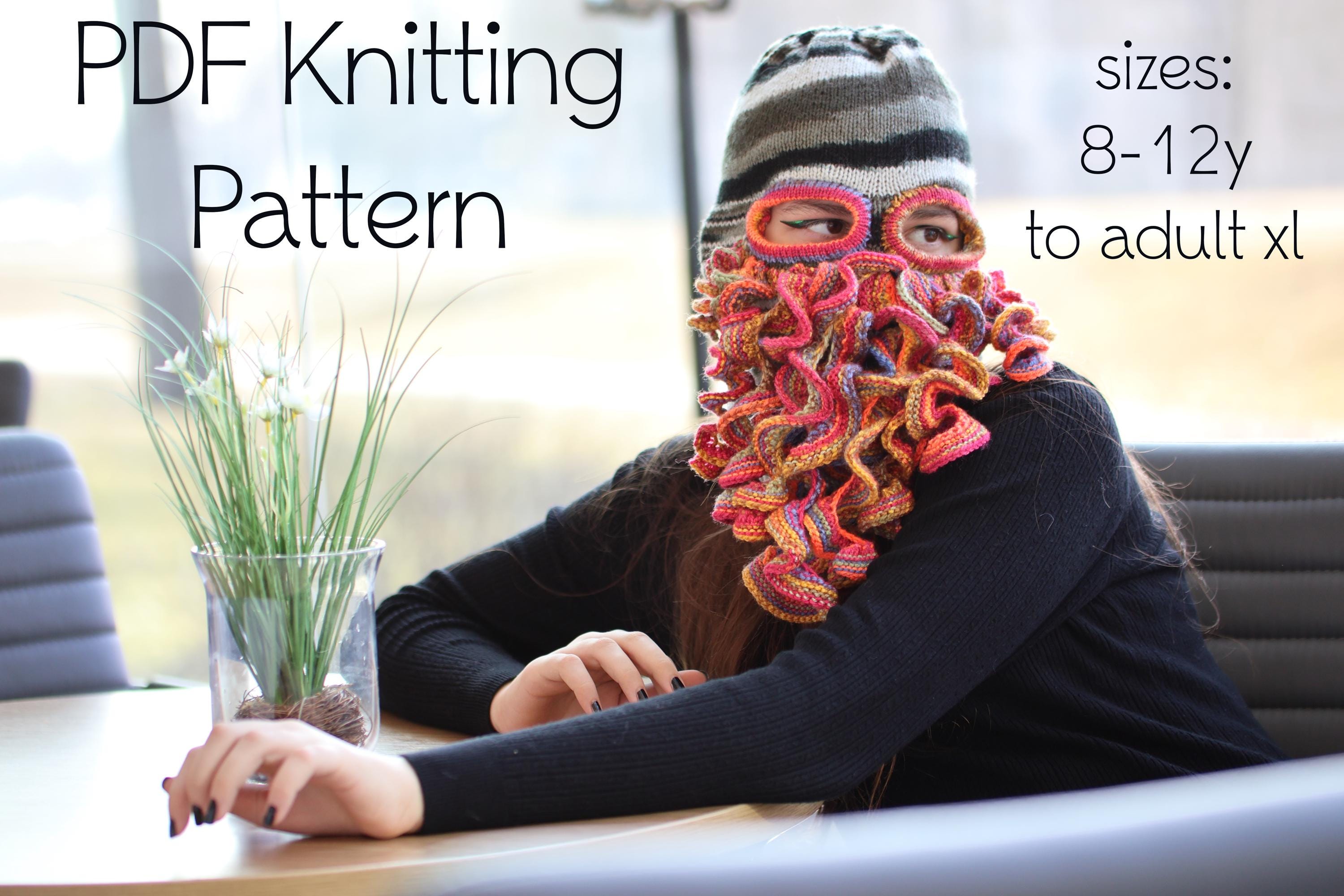 Crochet Tentacle Beard Hat - Etsy display picture 1