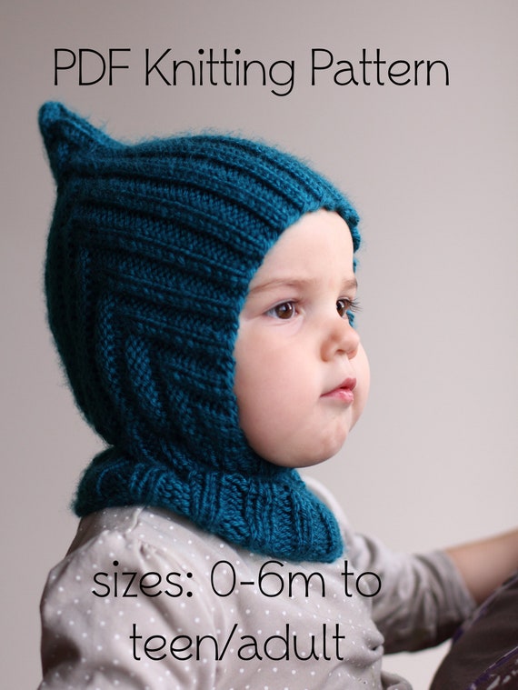 DOWNLOADABLE PDF PATTERN Balaclava Pixie Elf Hat Hooded Scarf Knitting Pattern, Newborn to Teen, Toddler, Baby, Child Knit Hat Tutorial - Etsy DOWNLOADABLE PDF PATTERN Balaclava Pixie Elf Hat Hooded Scarf Knitting Pattern, Newborn to Teen, Toddler, Baby, Child Knit Hat Tutorial - Etsy