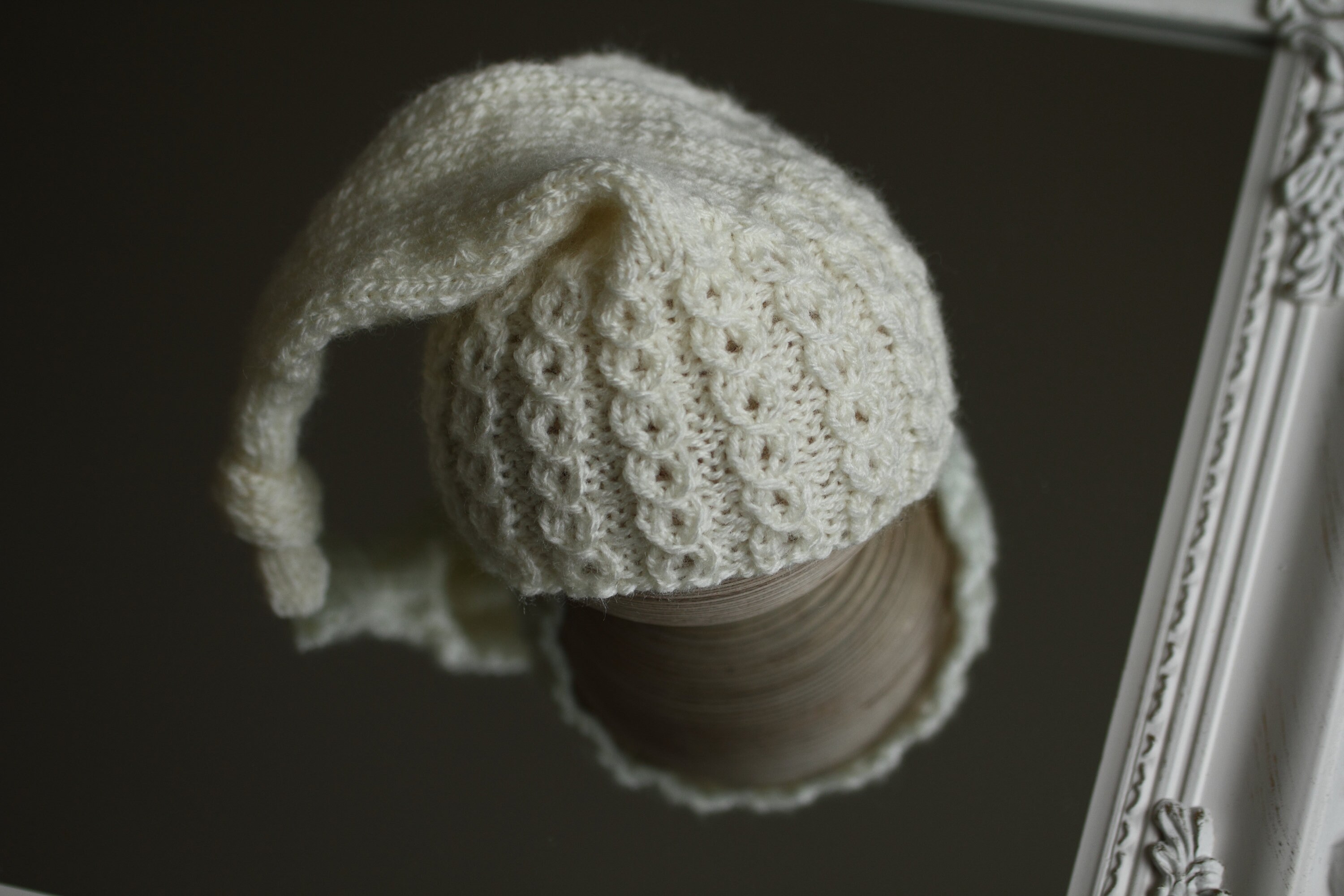 Pdf Knitting Pattern Knit Sleep Cap Pattern Knitted Sleep Etsy