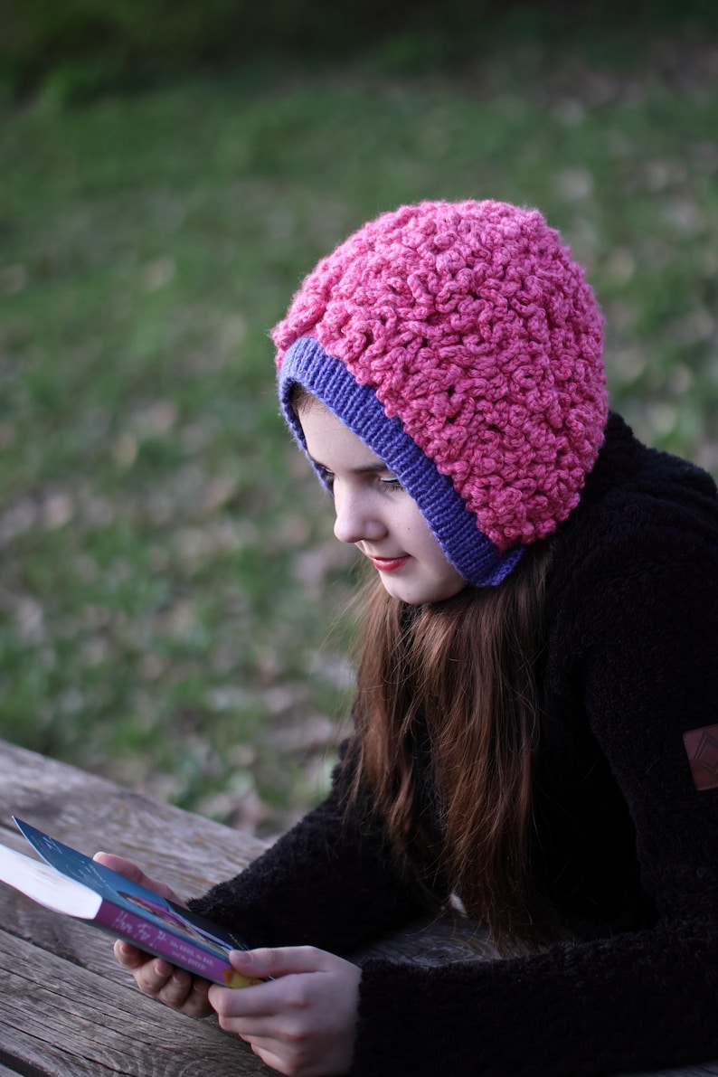 PDF KNITTING PATTERN - Digital Download - Diy Brain-inspired Bonnet Hat ...