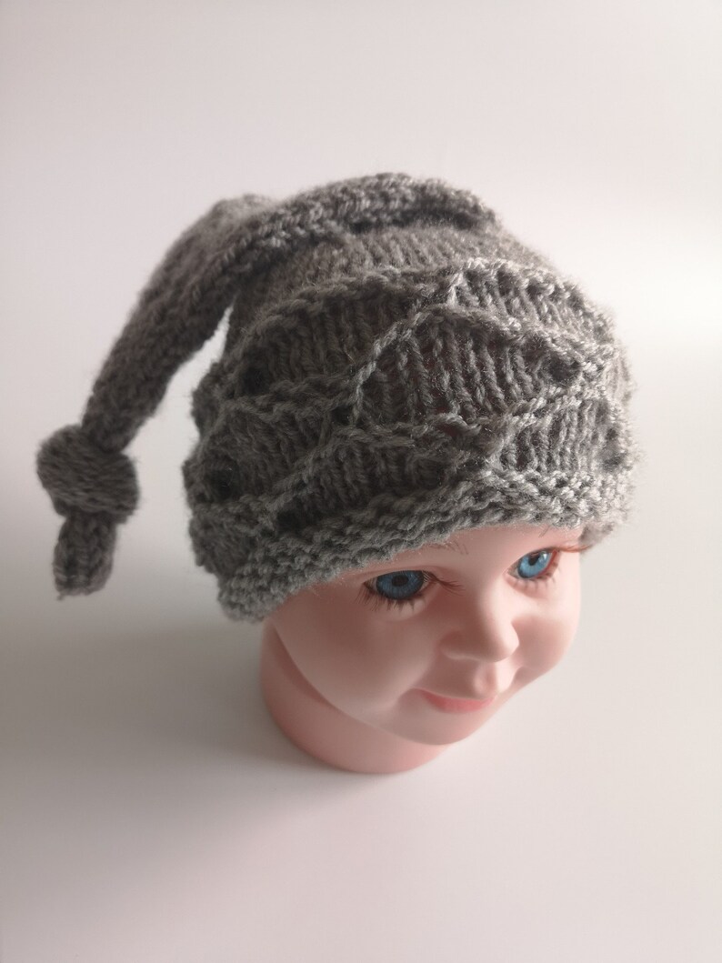 Pdf knitting pattern knit sleep cap pattern knitted sleep | Etsy