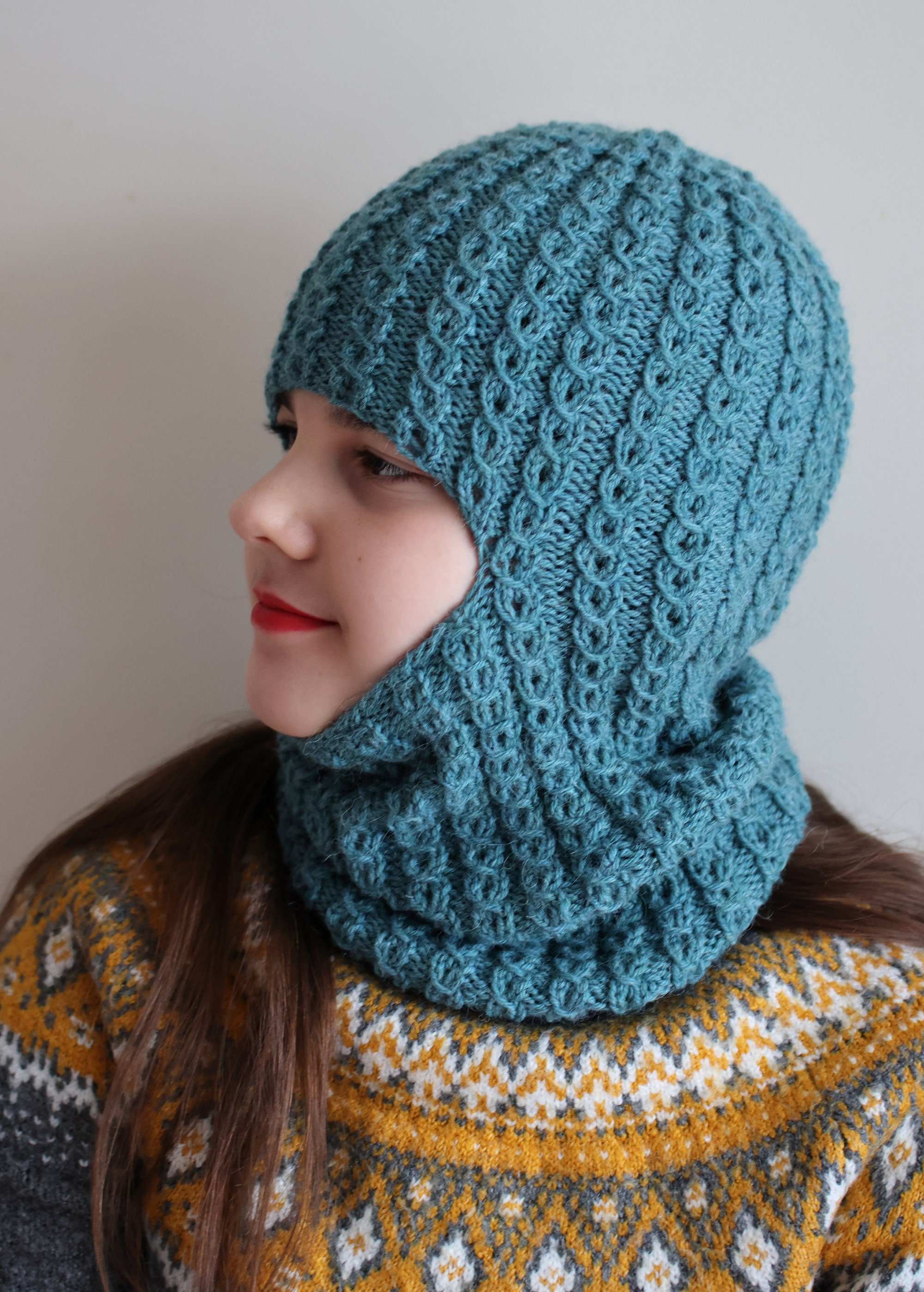 Balaclava Sweing Pattern DOWNLOADABLE PDF PATTERN Balaclava Pattern, Balaclava Hat, Knit ...