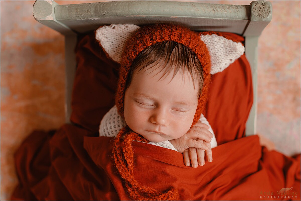 PDF KNITTING PATTERN Baby Bonnet Pattern Photography Prop | Etsy
