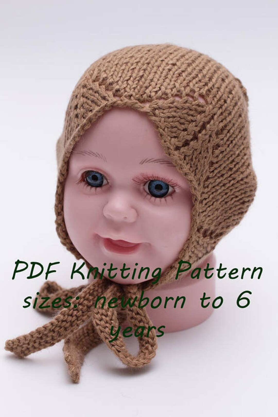 Pdf Knitting Pattern, Pdf Knitting Tutorial, Baby Newborn Toddler Spring