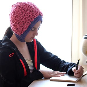 PDF KNITTING PATTERN - Digital Download - Diy Brain-inspired Bonnet Hat ...