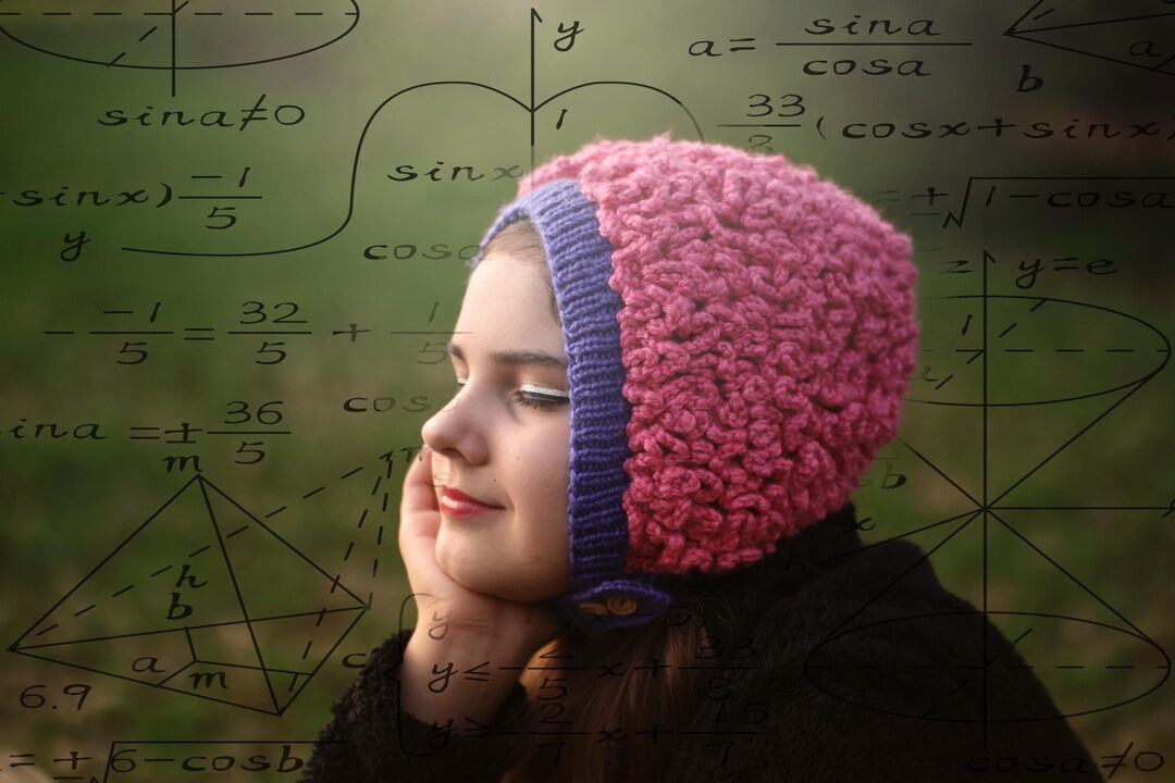 PDF KNITTING PATTERN - Digital Download - Diy Brain-inspired Bonnet Hat ...