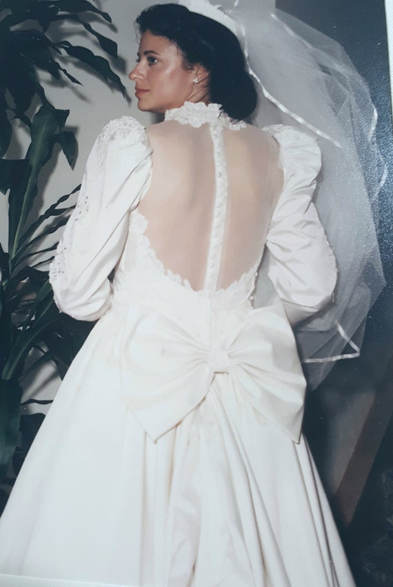 Victorian-Style Wedding Gown