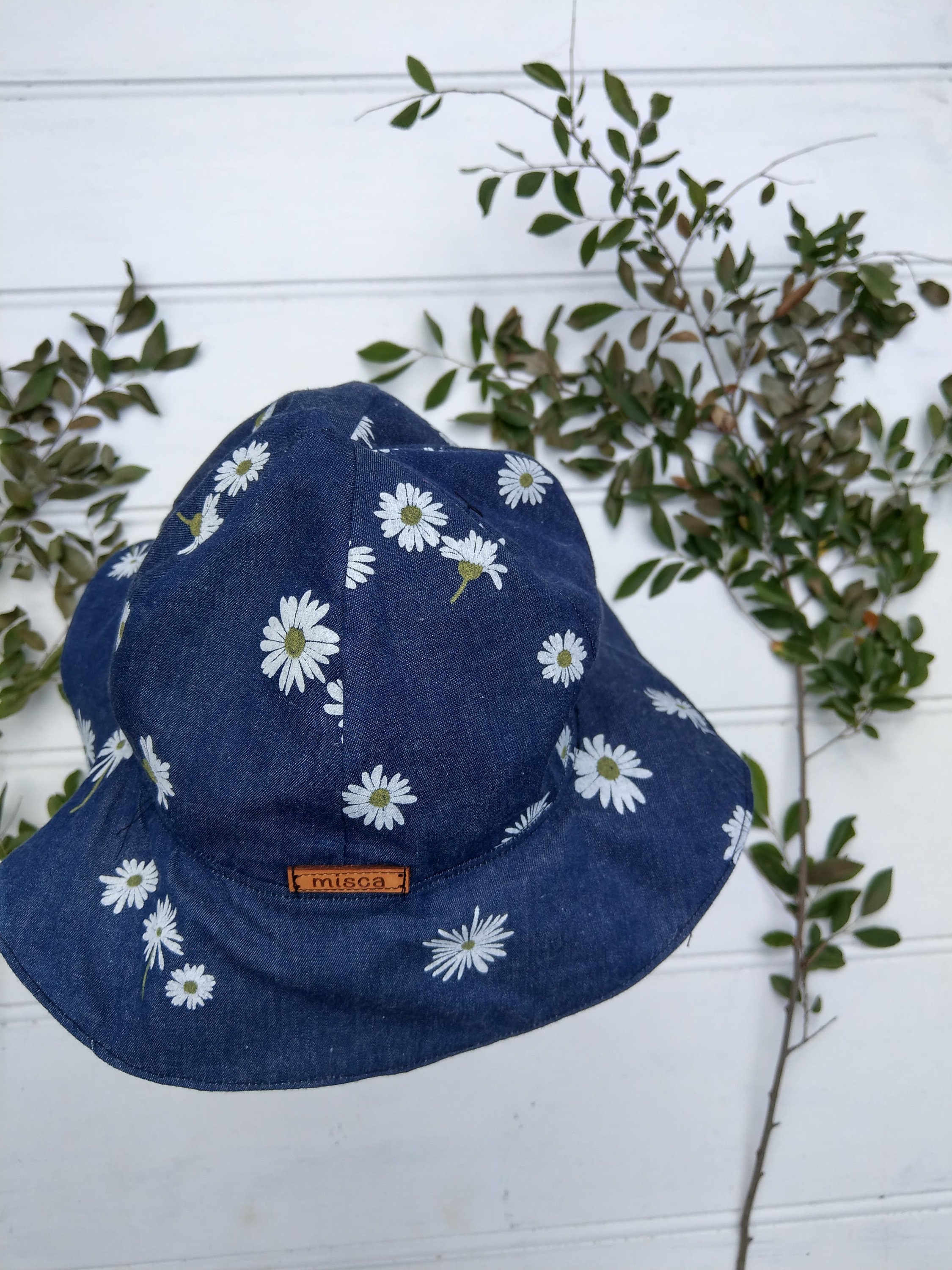 Handmade Blue Denim Daisy Hat Free Shipping Australia Wide Etsy Australia