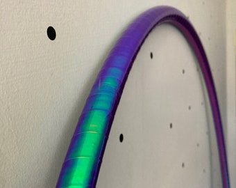 Electric purple hula hoop