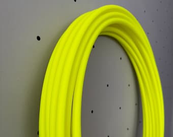 UV Yellow Polypro hula hoop 16mm - 5/8"