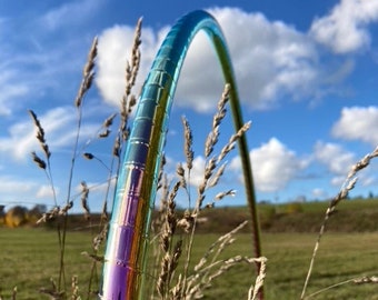 Pink iridium hula hoop | polypro, dance or fitness