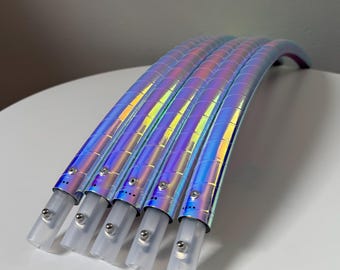 Unicorn 5 sectional travel hula hoop HDPE or POLYPRO