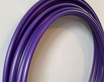 Matte UV purple iris polypro hula hoop 16mm - 5/8"