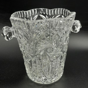 Seau à glaçons cristal de bohème | Selency
