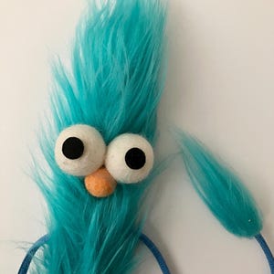 Fuzzy Lolli Pop Puppet with Character Card