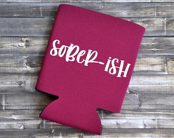 Sober-ish Can Cooler: Funny Party Favor