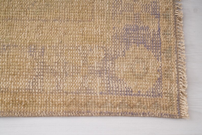 6x9 Rug, Decor rug, turkish area rug, vintage rug, oushak rug 6x9, handcraft rug,handmade wool rug,vintage area rug,anatolian turkey rug,211 image 6