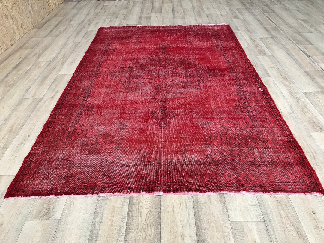 Turkish Rug / Vintage Rug / Oushak Carpet / Rugs / Etsy Rug / Etsy