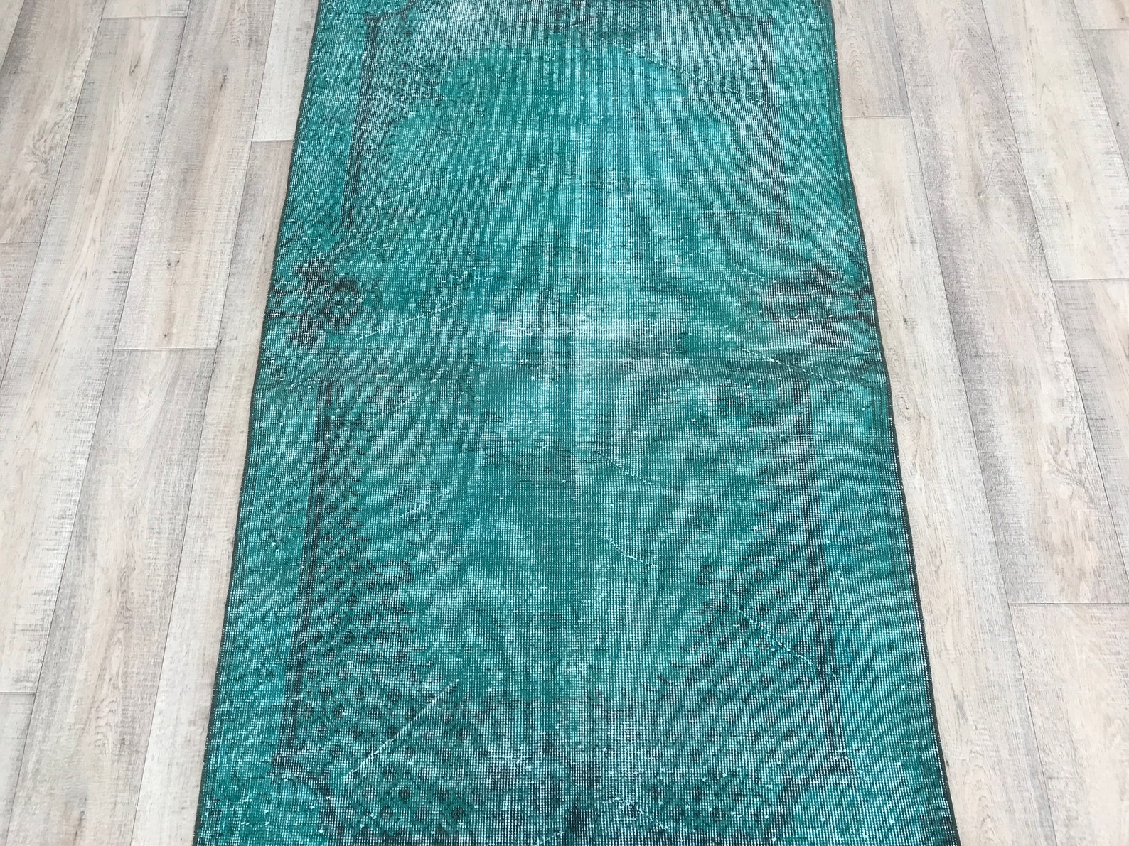 Vintage turkish rug turkish rug green bohemian turkish Etsy