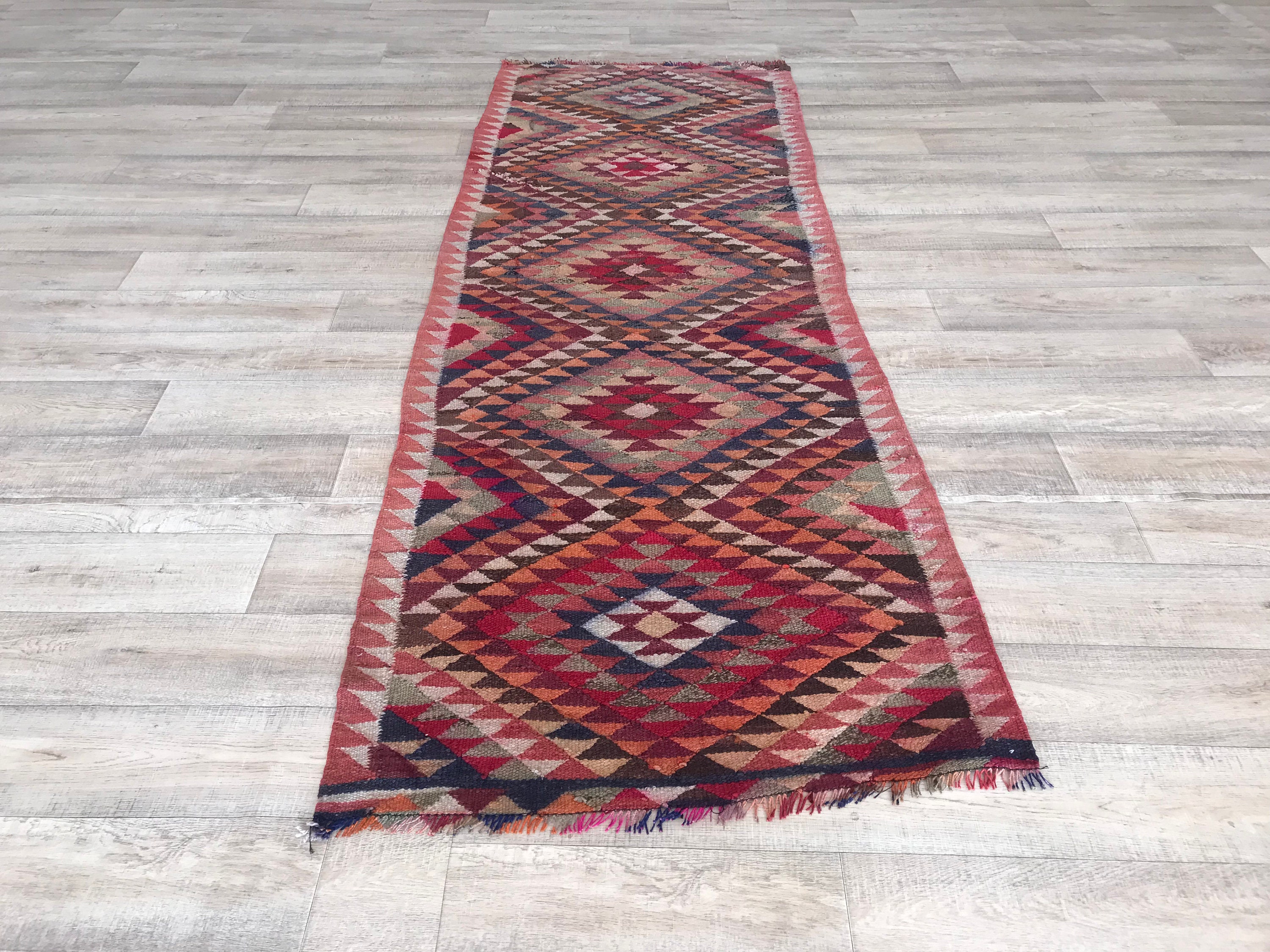 kilim Runner, 3.5x9.9