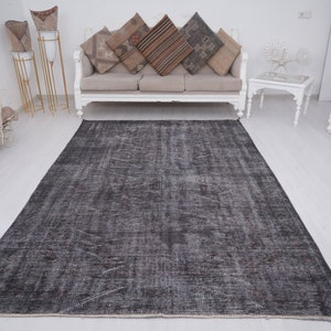 6x8 Rug, Turkish rug 6x8, Vintage Rug, Oushak Rug, Farmhouse Decor, Area Rug 6x8, Wool rug, Handwoven, Living Room Rug, Turkish Carpet, 989